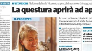 prima pagina il CittadinoMb giovedì 28 febbraio 2019