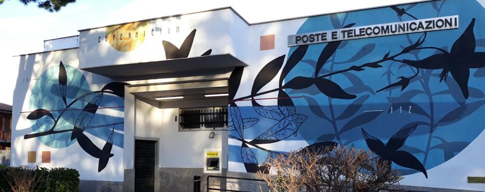 Desio, l'ufficio postale centrale di via Galli