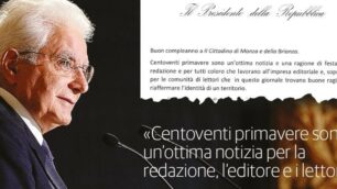 Il Presidente Mattarella ha scrito una lettera di auguri al Cittadino per i 120 anni del giornale