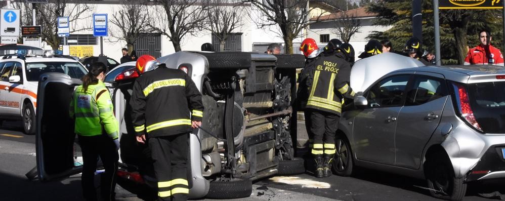 CESANO INCIDENTE VIA TRENTO