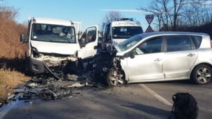 Incidente sp 135 Canonica Peregallo a Lesmo