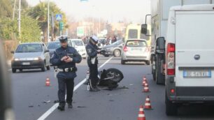 Monza incidente via Libertà