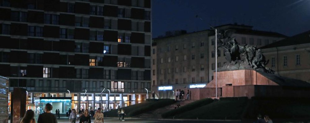 Piazza Trento e Trieste di sera