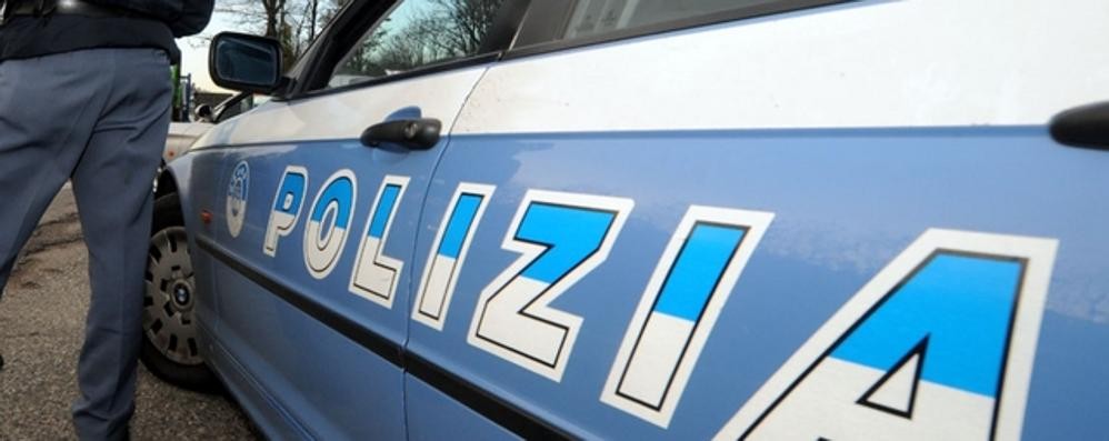 Una pattuglia della polizia