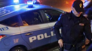 Un’auto della polizia
