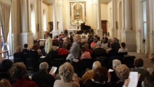 L’interno della sala Maddalena a Monza