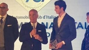 Premiazioni Aci in autodromo a Monza