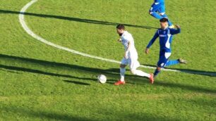 Seregno - Luca Artaria in azione