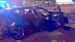 L’Audi A3 che ha causato l’incidente