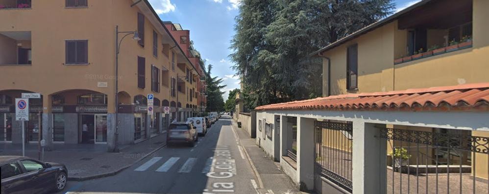 Vimercate via De Castllia da Google Maps