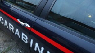 Un’auto dei carabinieri