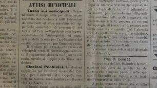 La pagina della Rivista monzese del 2 marzo 1899