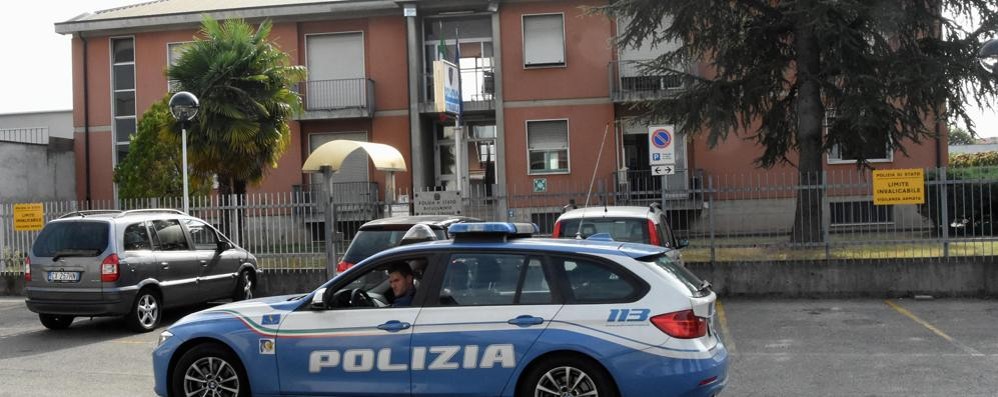 Il distaccamento della polizia stradale di Seregno