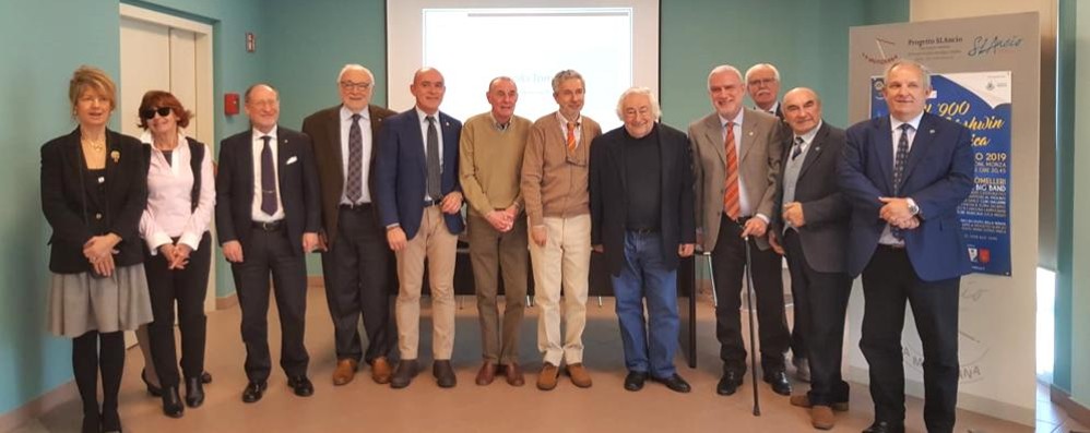 La presentazione del concerto di Tomelleri con tutti i partner coinvolti