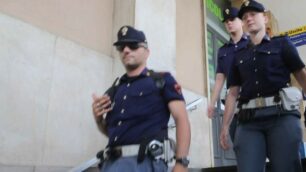Monza Stazione Fs controlli polizia di stato