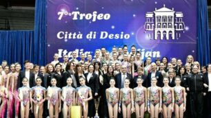 Un momento della premiazione