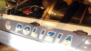 Un’auto della polizia