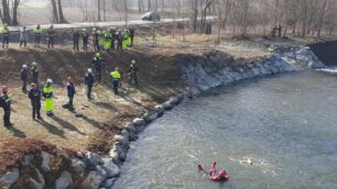 Una delle ultime esercitazioni della Protezione civile in Brianza