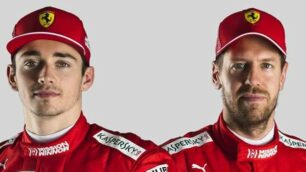 Leclerc e Vettel