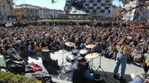 Monza Manifestazione studentesca per il clima