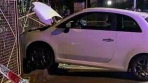 Incidente stradale a Barlassina via Dante