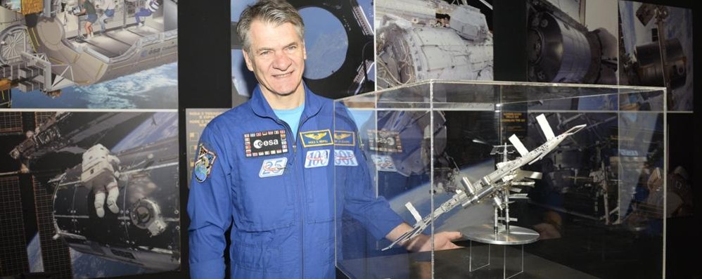 Paolo Nespoli a Volandia