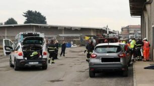 Lissone incidente sul lavoro via Boltraffio