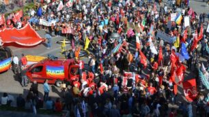 La manifestazione di sabato 23 a Monza