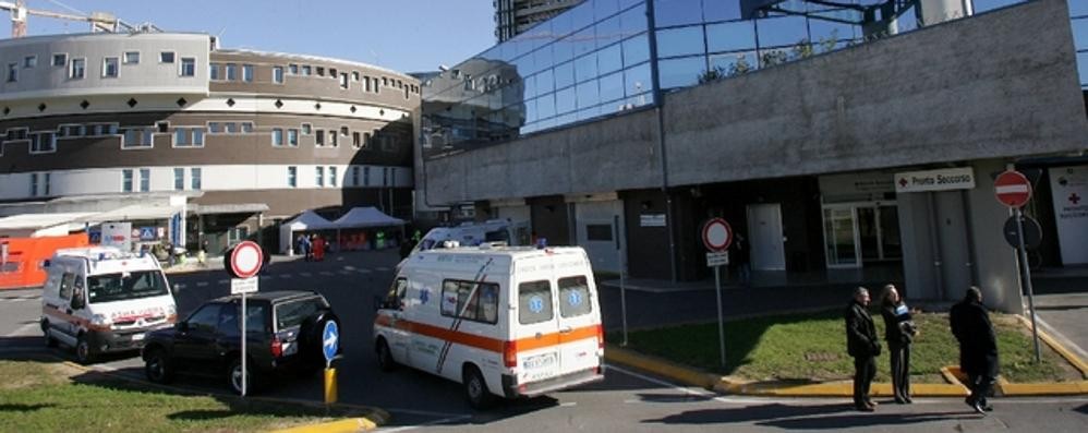 Il Pronto soccorso dell'ospedale San Gerardo di Monza (foto Redaelli)