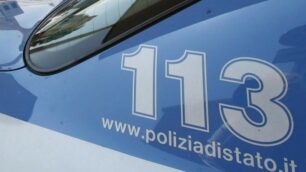 Sul posto la polizia di stato