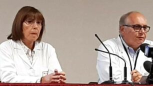 Laura Radice, direttore sanitario dell’Asst di Monza e Giuseppe Citterio professore di anestesia e rianimazione all’università Bicocca