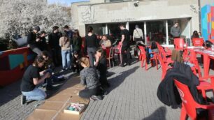 Monza Preparativi manifestazione ecologia