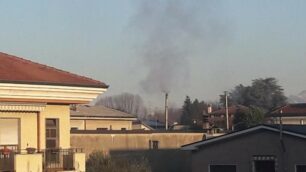 Zona via Carducci a Seveso dove alcuni cittadini hanno segnalato all'ufficio ecologia un fumo nero ogni giorno e forte odore di bruciato