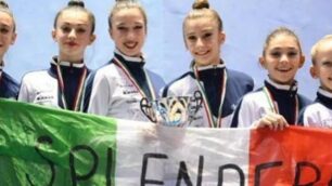 Ginnastica Ritmica Virtus Giussano in serie A1 - foto dalla pagina facebook