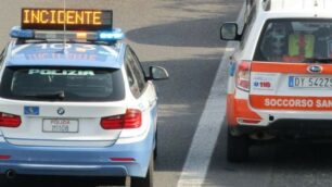 Incidente polizia stradale - foto di repertorio