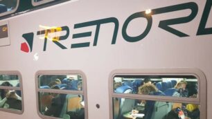 Un convoglio di Trenord