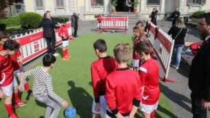 Monza Rinascente Dimostrazione calcio giovanile presentazione campus estivi