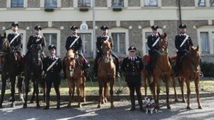 Monza Carabinieri Nucleo a cavallo parco