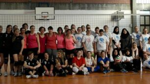 Le partecipanti al torneo di volley