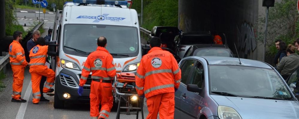 L’incidente di Pasqua sulla Novedratese