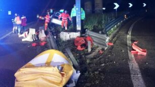 MONZA LISSONE INCIDENTE VALASSINA