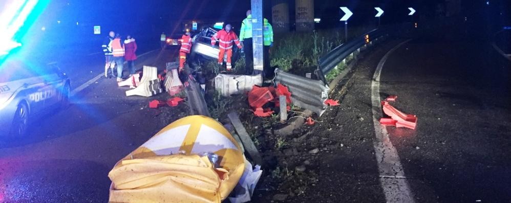 MONZA LISSONE INCIDENTE VALASSINA