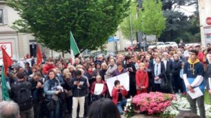 Lentate sul Seveso 25 aprile 2019 Anpi, ex sindaci e cittadini
