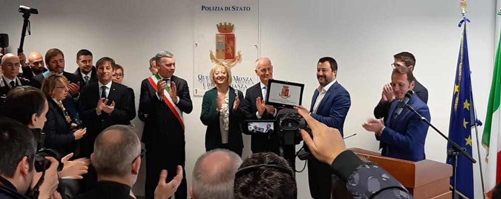 Monza inaugurazione nuova questura