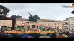 Monza, 25 aprile: inno e alzabandiera in piazza