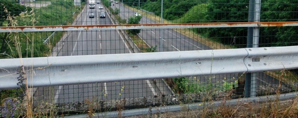 Una cavalcavia a Cesano Maderno