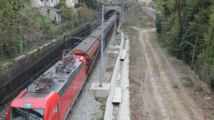 Monza treno merci