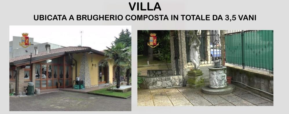 brugherio villa sequestrata maga rolex