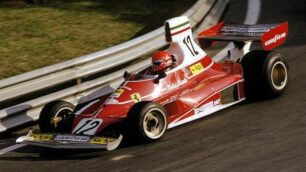 Niki Lauda (Ferrari 313 T4) Gp Italia 75