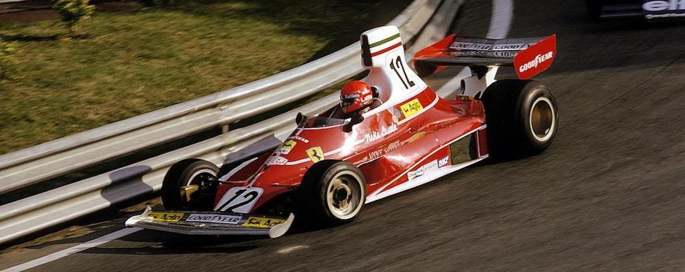 Niki Lauda (Ferrari 313 T4) Gp Italia 75